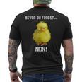 Cute Bird T-Shirt mit Rückendruck