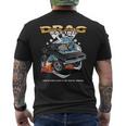 Drag Racing Motor Racing Mechanism Dragster T-Shirt mit Rückendruck