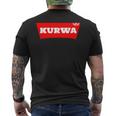 For Poland Kurwa T-Shirt mit Rückendruck