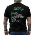 Lauch Ich Bin Ein Lauch Sport Fitness T-Shirt mit Rückendruck