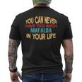 Mafalda Personalized First Name Joke Item T-shirt da uomo con stampa posteriore