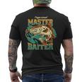 Professional Master Baiter Fischer Adult Humour T-Shirt mit Rückendruck