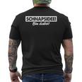 Schnapidee Bin Dabei T-Shirt mit Rückendruck