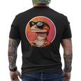 Geco Lucertola Crestata Gechi Lucertole T-shirt da uomo con stampa posteriore