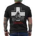 German 88 Flak Anti-Aerei Anticarro Pistola Ww2 Classico T-shirt da uomo con stampa posteriore