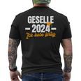 Geselle 2024 Ich Habe Fertig Gesellenprüfung T-Shirt mit Rückendruck