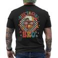 Give Thanks Bro Cute Turkey Toddler Thankful Thanksgiving Men's T-shirt Back Print