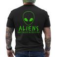 Gli Alieni Non Credono In Te T-shirt da uomo con stampa posteriore