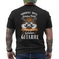 Guitar Grandpa Guitar Guitarist T-Shirt mit Rückendruck