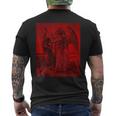 Gustave Dore Jacob Alle Prese Con L'angelo T-shirt da uomo con stampa posteriore