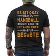 Handball Resin Ball Handball Player Handball T-Shirt mit Rückendruck