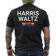 Harris Waltz 2024 Gay Pride Lgbt Wahl Harris Waltz 2024 T-Shirt mit Rückendruck