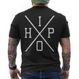 Hip-Hop X Hiphop Rap Music Merch Oldschool Hip X Hop T-Shirt mit Rückendruck