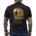 Hobbit Bilbo In Door T-Shirt mit Rückendruck