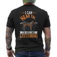 Hollandse Herder Pastore Olandese T-shirt da uomo con stampa posteriore