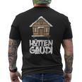 Hut Gaudi Costume Beaten T-Shirt mit Rückendruck