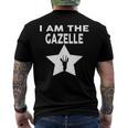 Ich Bin Die Gazelle T-Shirt mit Rückendruck