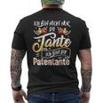 Ich Bin Nicht Nur Die Tante Ich Bin Die Patentante German T-Shirt mit Rückendruck