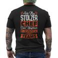 Ich Bin Stolzer Chef Einer Ungeheuer Fantastischen Teams S T-Shirt mit Rückendruck