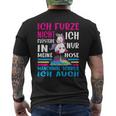 Ich Furze Nicht Ich Wistere Farten Unicorn Pupsen T-Shirt mit Rückendruck