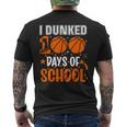 Ich Habe 100 Tage In Der Schule Eingetaucht Basketball 100 Tag Lehrer T-Shirt mit Rückendruck