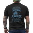 Ich Habe Nie Sagt Dass Ich Der Beste Angler Bin T-Shirt mit Rückendruck