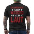 Ich Schreie Nicht Ich Bin Trainer Ich Scrying Not Ich T-Shirt mit Rückendruck