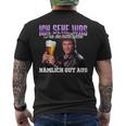 Ich Sehe Was Was Du Nicht Siehst Nämlich Gut Aus Bier T-Shirt mit Rückendruck