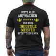 Industriemeister Werkmeister T-Shirt mit Rückendruck