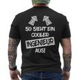 Ingenieur Engineers Mechanical Engineering Student T-Shirt mit Rückendruck