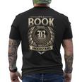 Its A Book Thing You Wouldnt Understand Name Vintage Men's T-shirt Back Print