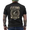Its A Cleland Thing You Wouldnt Understand Name Vintage Men's T-shirt Back Print