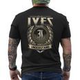 Its A Ives Thing You Wouldnt Understand Name Vintage Men's T-shirt Back Print