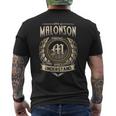 It's A Malonson Thing You Wouldn't Understand Malonson Last Name Men's T-shirt Back Print