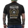 It's An Ohaver Thing You Wouldn't Understand Personalized Last Name Ohaver Family Crest Coat Of Arm Men's T-shirt Back Print