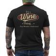It's A Wine Thing You Wouldn't Understand Men's T-shirt Back Print