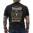 It's A Youngren Thing You Wouldn't Understand Personalized Last Name Youngren Family Crest Coat Of Arm Men's T-shirt Back Print