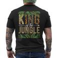 King Of The Jungle Tropical Animal Adventure Vacation Men's T-shirt Back Print