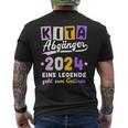 Kita Abgänger 2024 Kindergarten Farewell Graduation T-Shirt mit Rückendruck