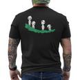 Kodama Giapponese Fantasmi Giapponese Fiaba T-shirt da uomo con stampa posteriore