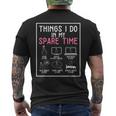 Kpop Fan I Cosas Que Hago En Mi Tiempo Libre I Kpop Camiseta Hombre Estampado Espalda