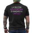 La Dislessia Non Mi Impedirà Di Mandarvi A Canfulo Meme T-shirt da uomo con stampa posteriore