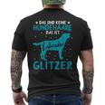 Labrador Glitter Dog Hair Dog Owners T-Shirt mit Rückendruck