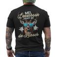 Lausbua Costume Oktoberfest Deer T-Shirt mit Rückendruck