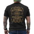 Le Leggende Sono Nate A Settembre 1940 Regalo 84 Anni Uomo T-shirt da uomo con stampa posteriore