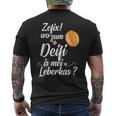 Leberkäse Leberkas Leberkässemmel Fleischkäse Bayern T-Shirt mit Rückendruck