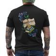 Lecteurs Amateurs De Livres Floraux T-shirt imprimé au dos