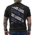 Leeds Modello Camoiola Camouflage T-shirt da uomo con stampa posteriore