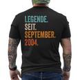 Legende Seit September 2004 20 Jahre T-Shirt mit Rückendruck