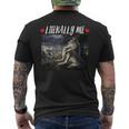 Letterally Me Divertente Alpha Lupo Mannaro Lupo Mannaro Lupo Meme T-shirt da uomo con stampa posteriore